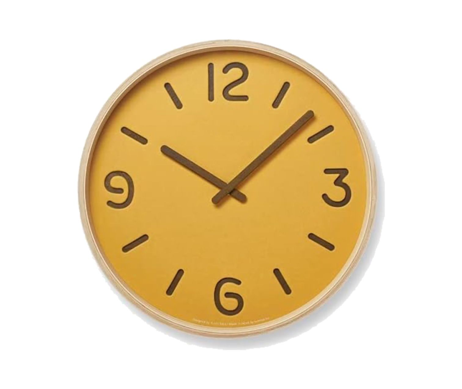 Lemnos Thomson Paper Wall Clock — Shoptimist