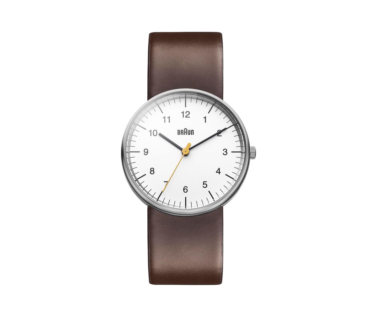 Braun Men Watch - white brown — Shoptimist
