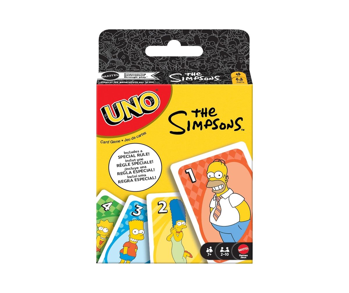 Mattel Games UNO The Simpsons — Shoptimist