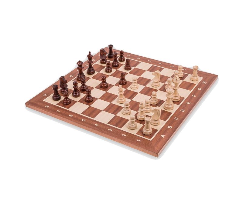 SQUARE GAME Square - Pro Chess Set Nr. 5 Mahagoni — Shoptimist