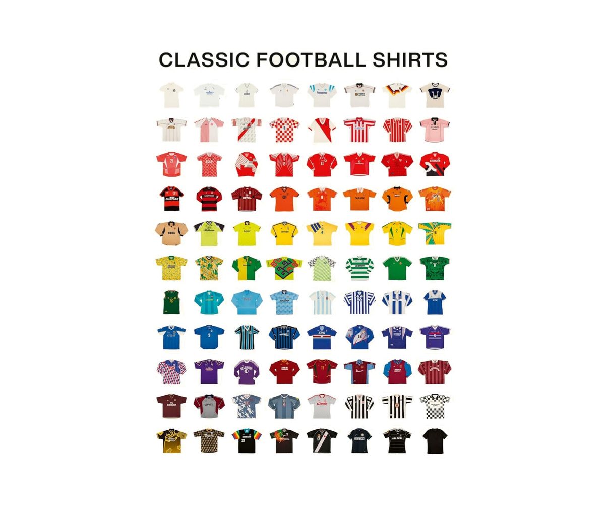 Ebury Press Classic Football Shirts: The Ultimate Guide to Iconic Football Kits - The Sunday Times Bestseller — Shoptimist