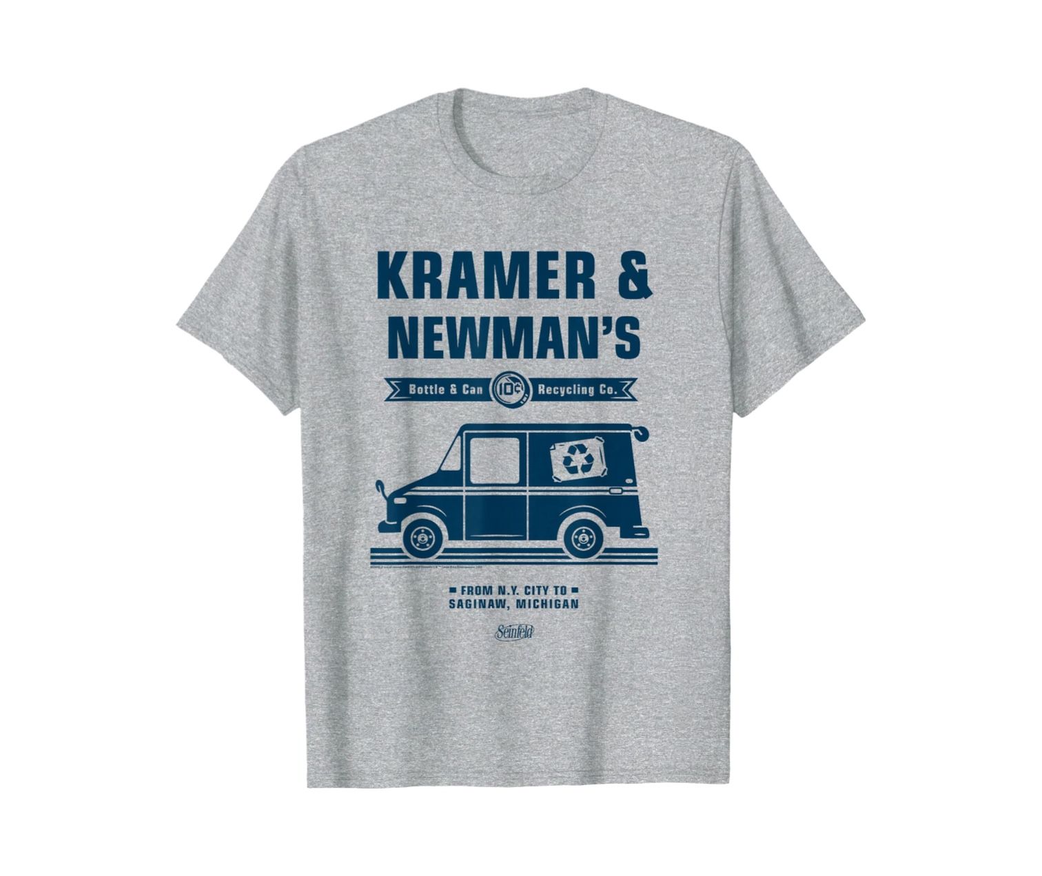 Seinfeld Kramer And Newman Van T-Shirt — Shoptimist
