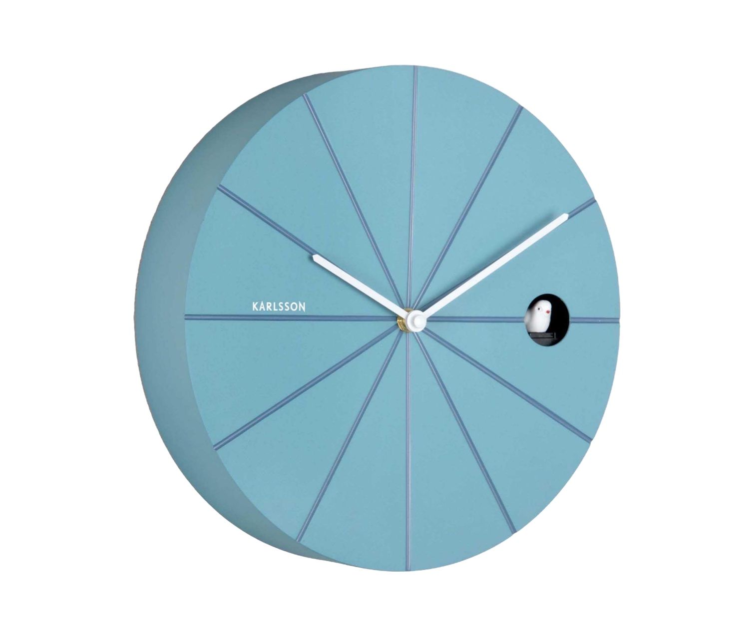 Karlsson Wall Clock Blue — Shoptimist