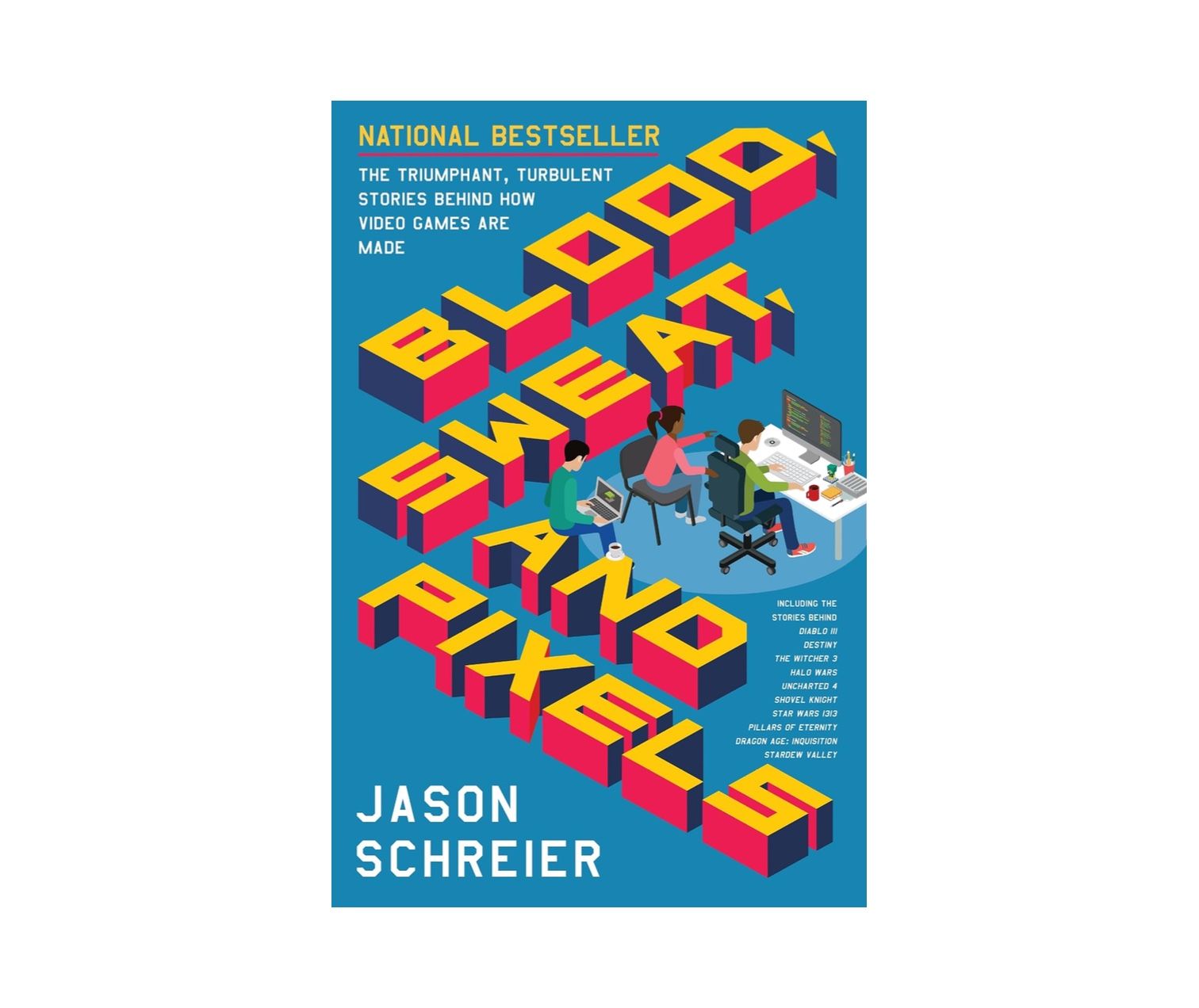 Harper Paperbacks Blood, Sweat, and Pixels — Shoptimist