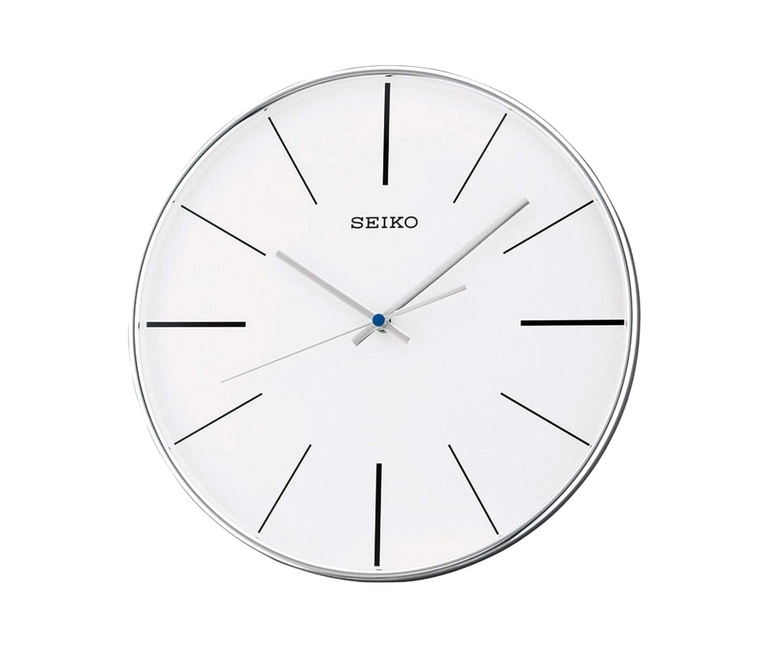 Seiko Wall Clock Silver — Shoptimist
