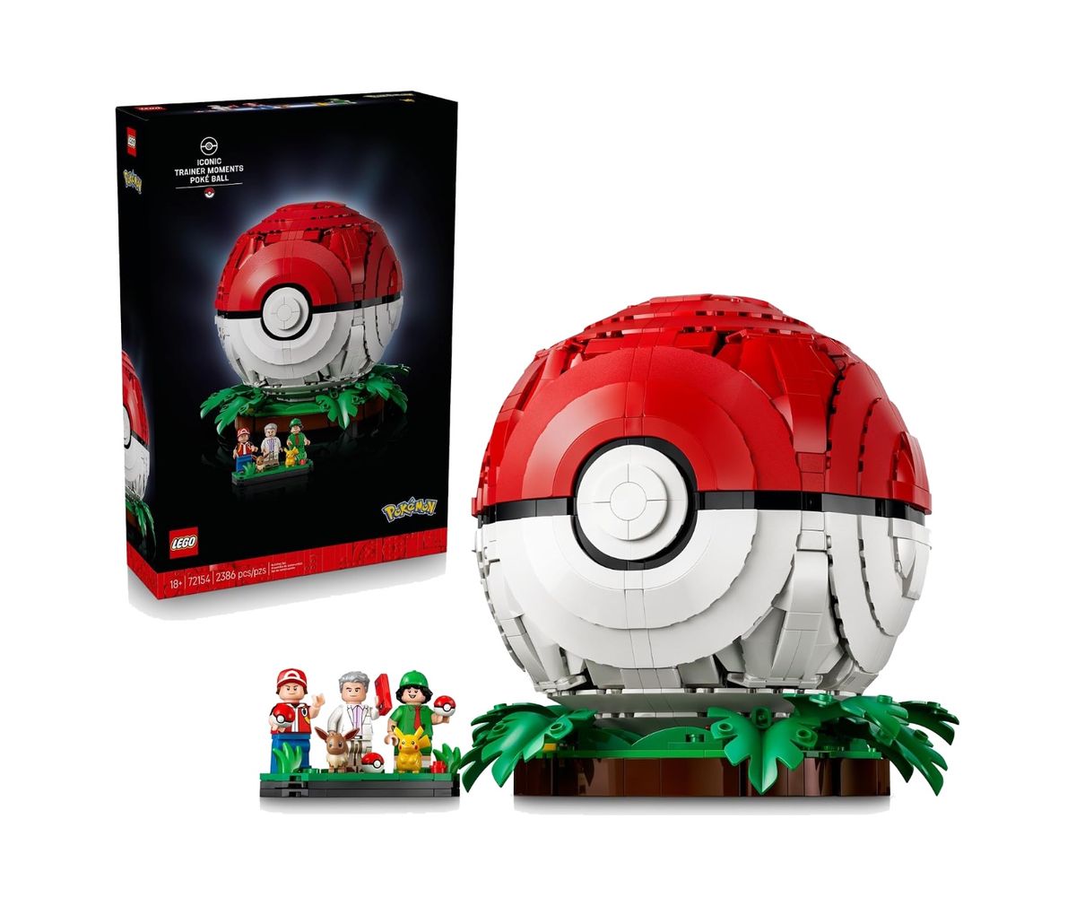 LEGO Pokémon Iconic Trainer Moments Poké Ball 72154 — Shoptimist