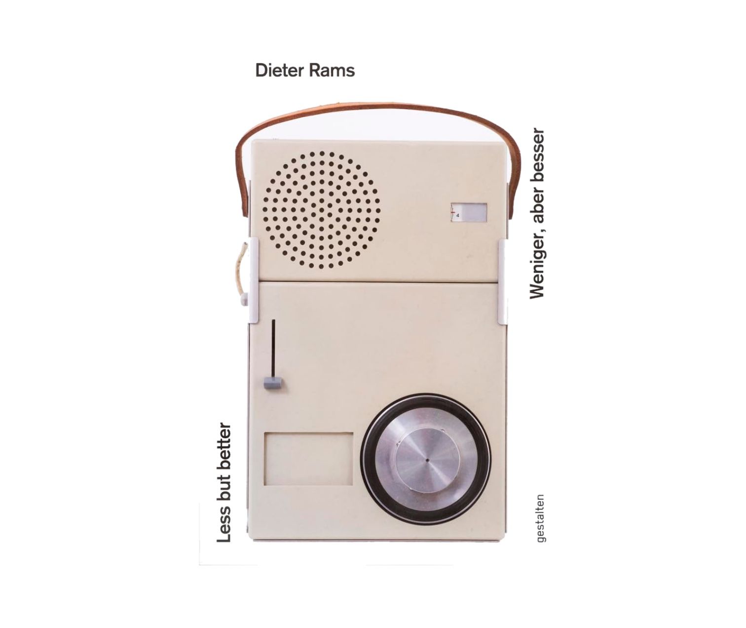 Gestalten Dieter Rams: Less But Better (Bilingual English and German Edition) — Shoptimist